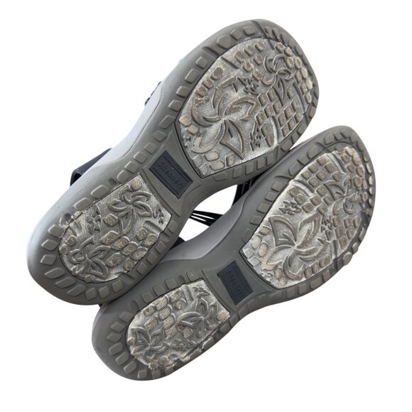 Skechers Womens Navy Strappy Sandals With Slingback Comfort Fit Size 7 - Picture 7 of 10